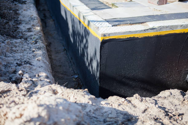 Professional Crawl Space Encapsulation technician working in Tarlton, OH